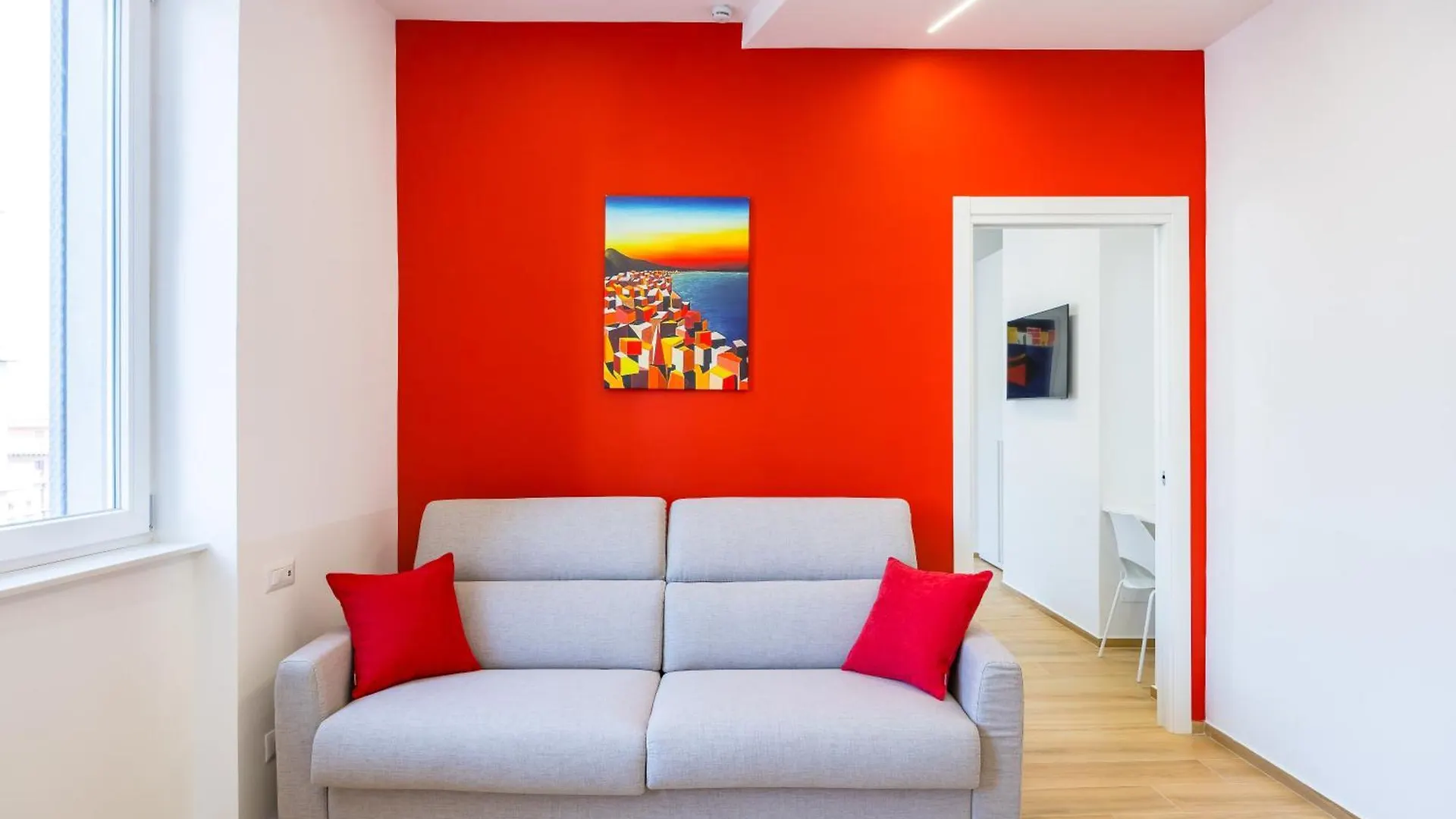 New Apt In The Heart Of Naples-Attwenty-One Coral